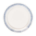 Sitio Stripe Dinner Plate in Delft Blue
