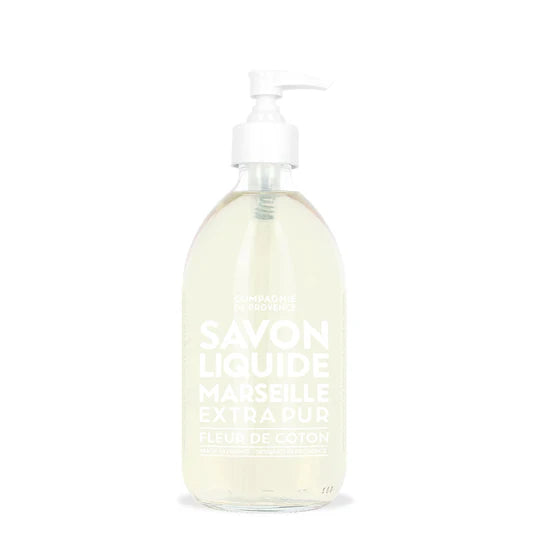 Cotton Flower Hand & Body Wash in Glass Pump