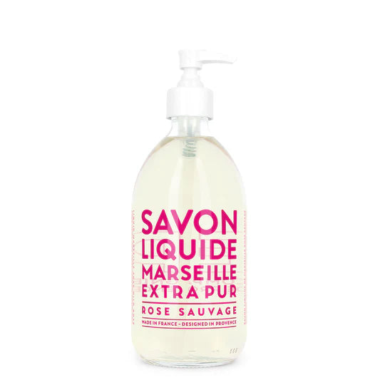 Wild Rose Hand Soap in Glass Pump