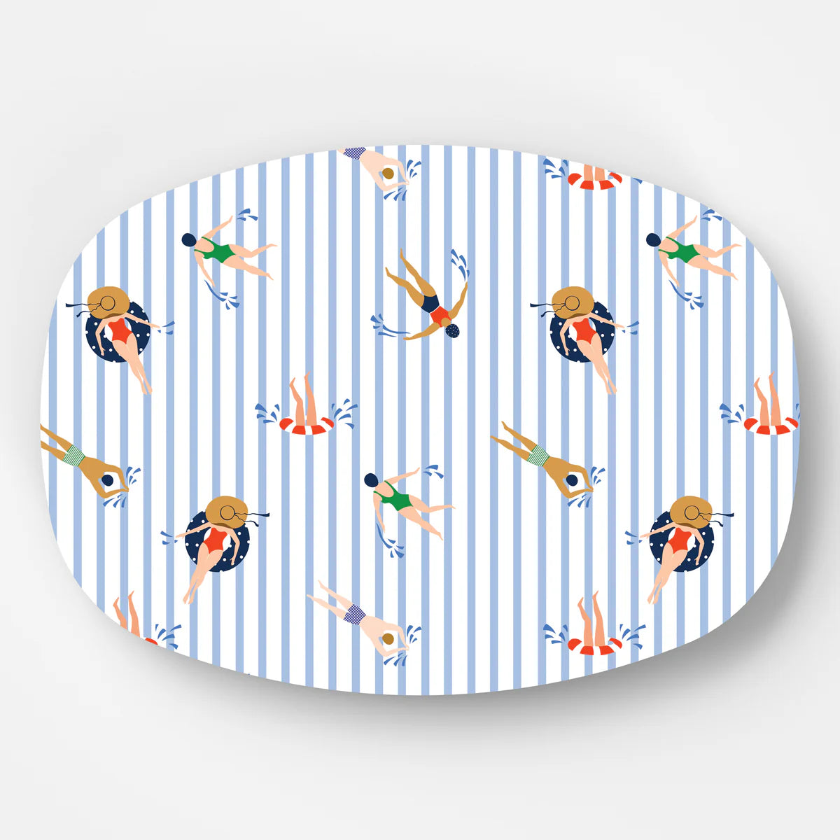 Serving Platter | Swimmers