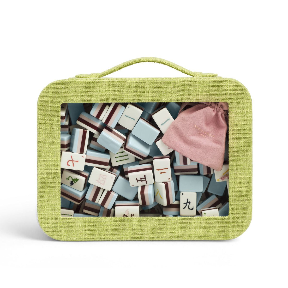 Mahjong Travel Bag Green