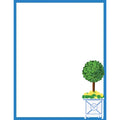 4x5 Tennis Topiary Notepad