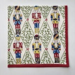 Holly Berry Nutcracker Tea Towel S/2