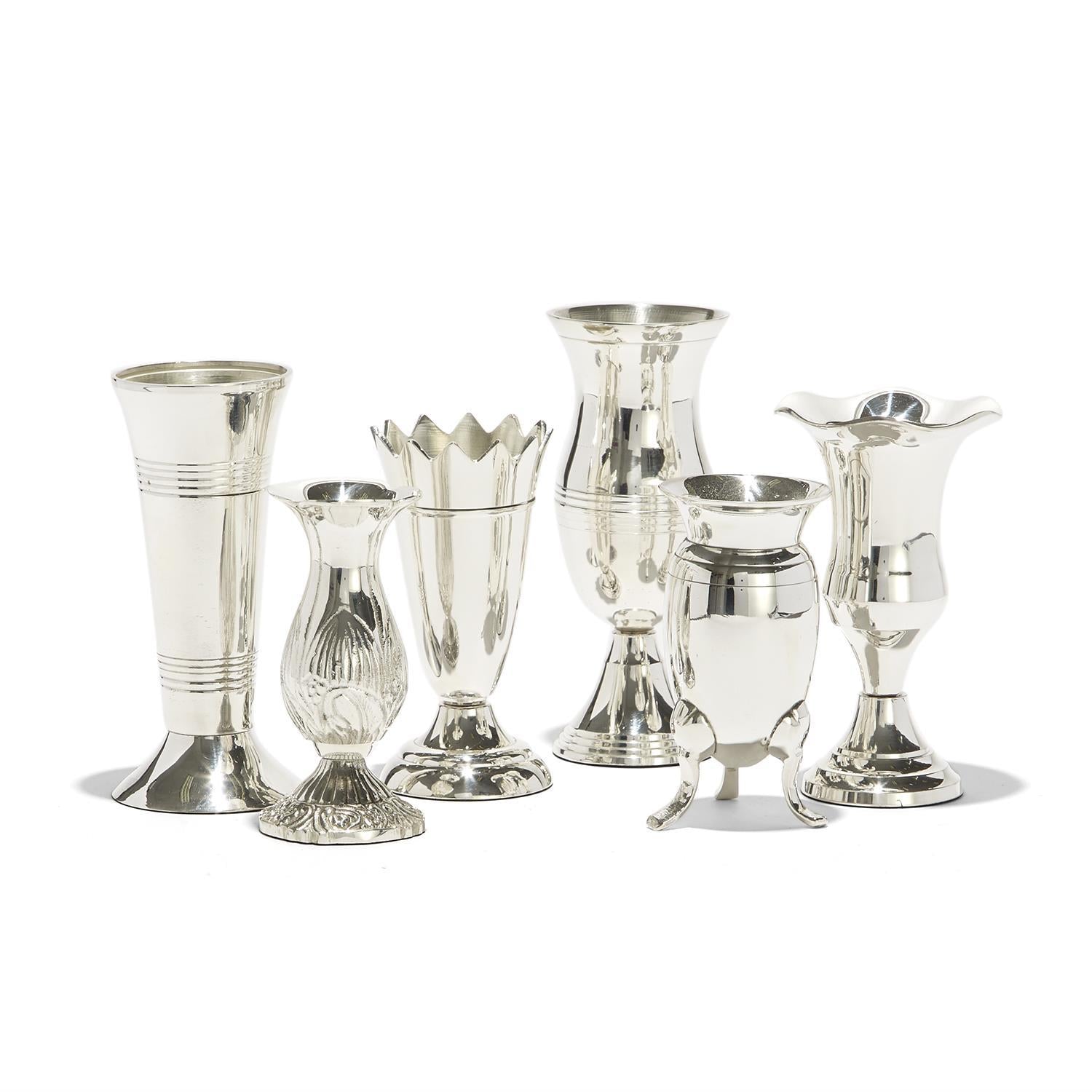 Queen Annes Silver Bud Vase