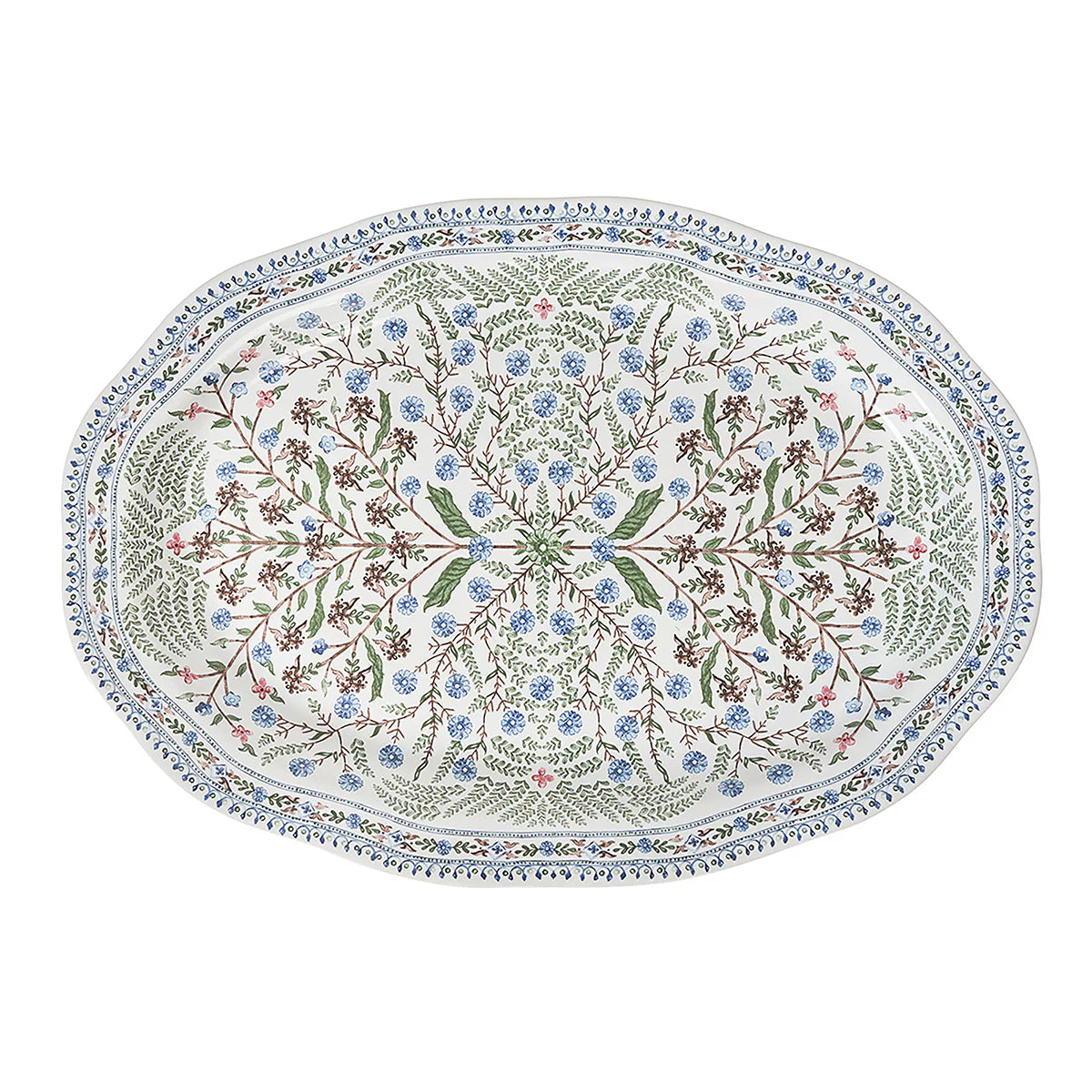 Villa Seville 17" Platter Chambray