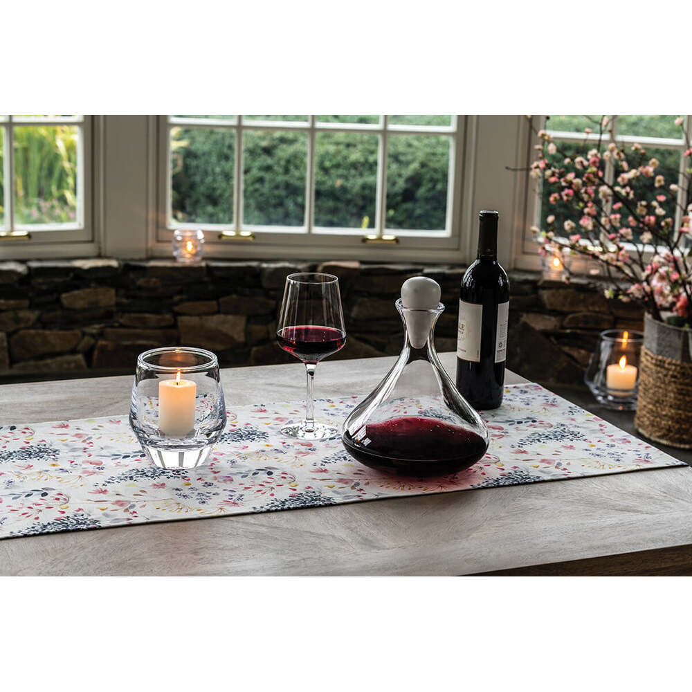 Vintner Wine Decanter with Marble Stopper by Simon Pearce Additional Image-3