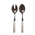 Wave 2 Piece Server Cappuccino & White